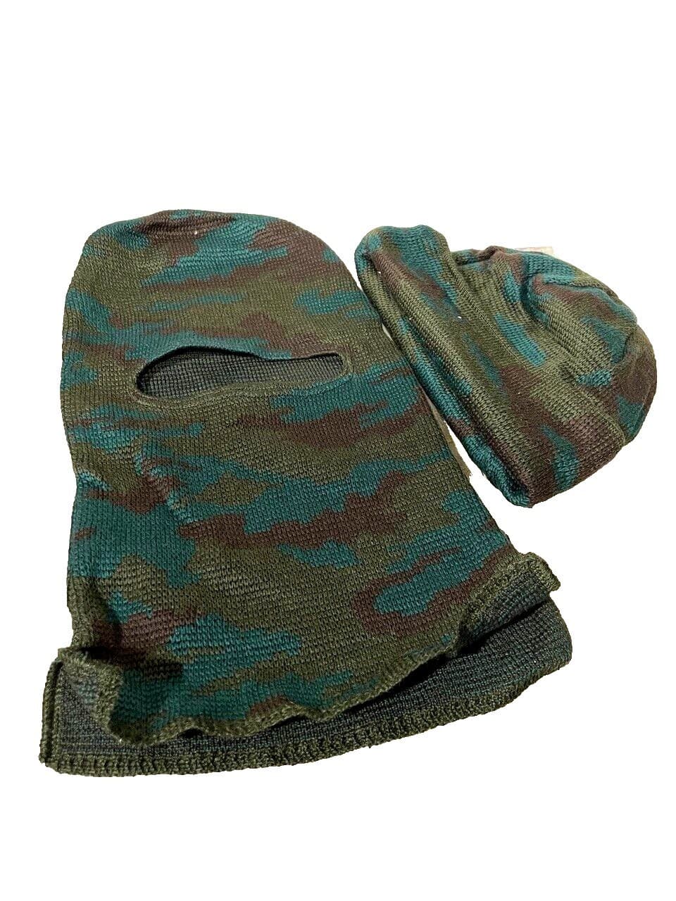 Winter BALACLAVA + HAT FLORA VSR-98 wool poly fabric new RARE! thumbnail 4
