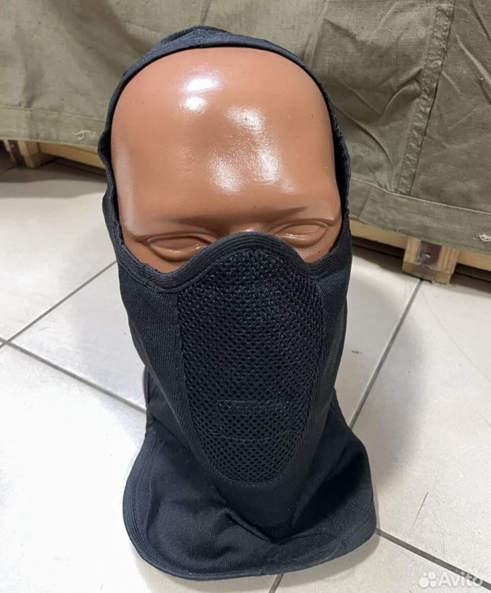Rus Army Original Balaclava mask hat SpN units BLACK Ratnik year 2014 ##000022