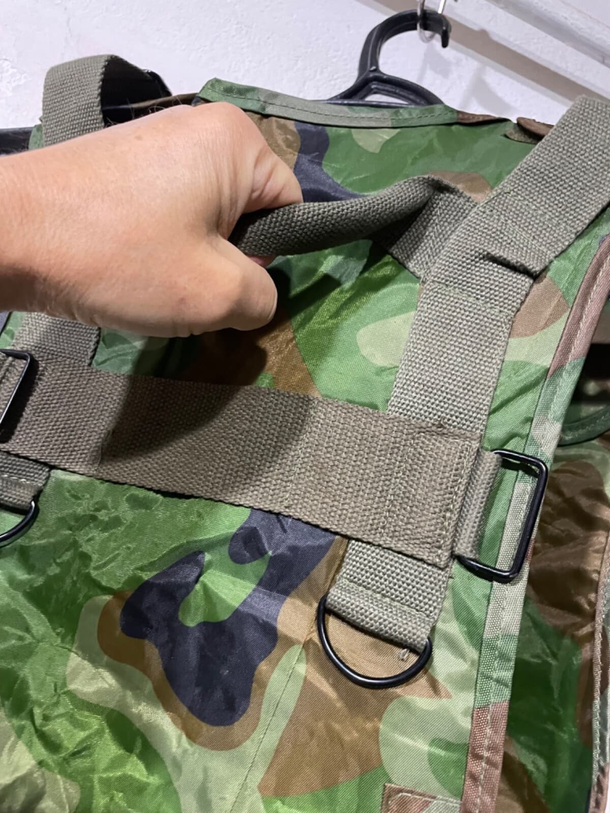 Airsoft Vest WOODLAND LES camo new condition with PATCH thumbnail 10