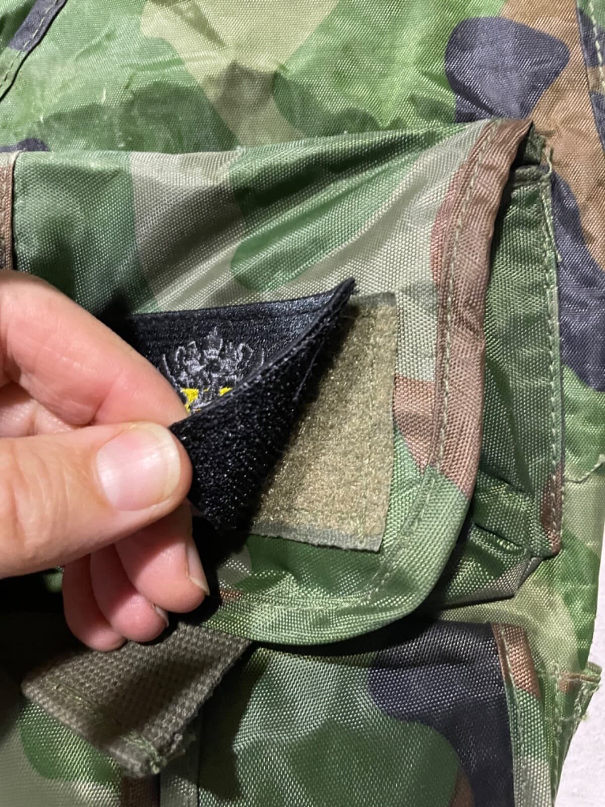 Airsoft Vest WOODLAND LES camo new condition with PATCH thumbnail 3