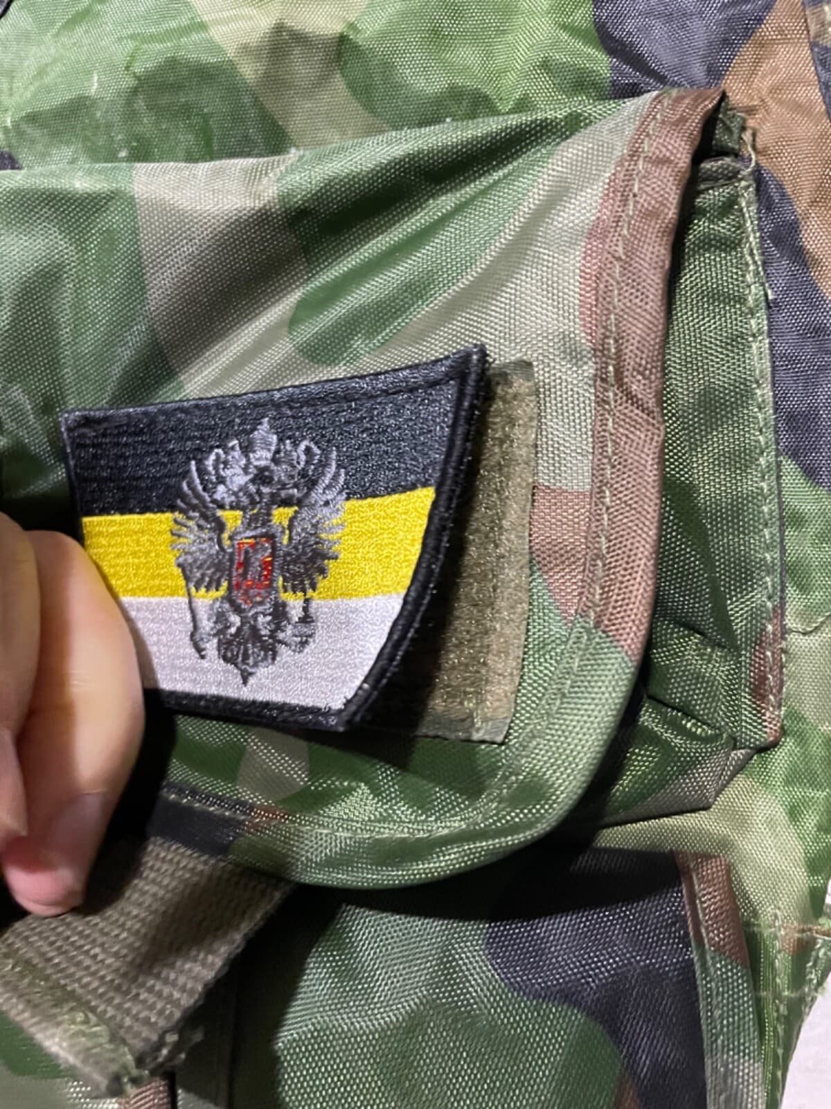 Airsoft Vest WOODLAND LES camo new condition with PATCH thumbnail 4