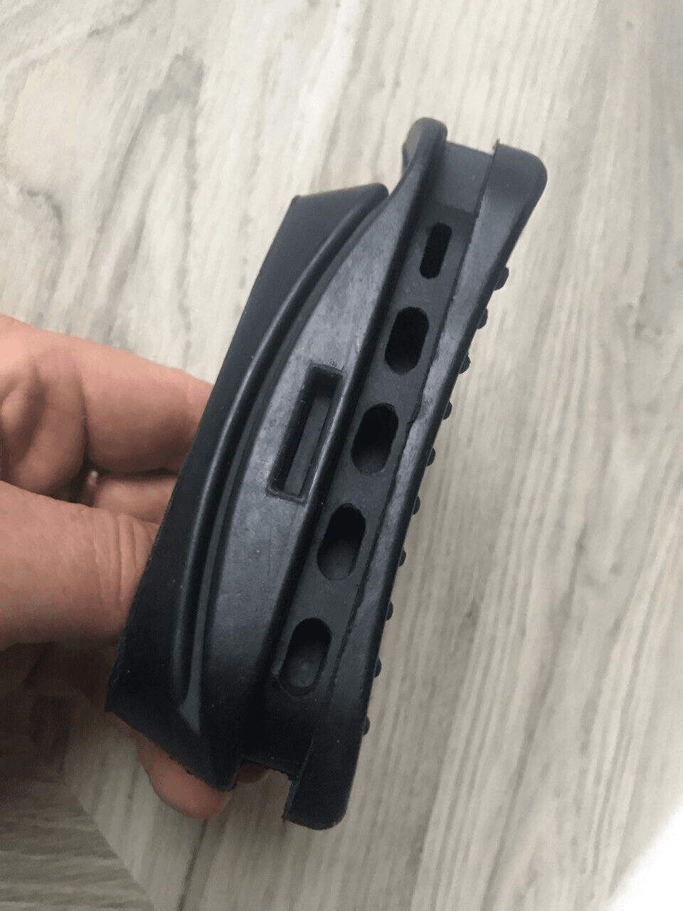 KALOSHA rubber Shoulder PAD shock absorber with leather belt thumbnail 2
