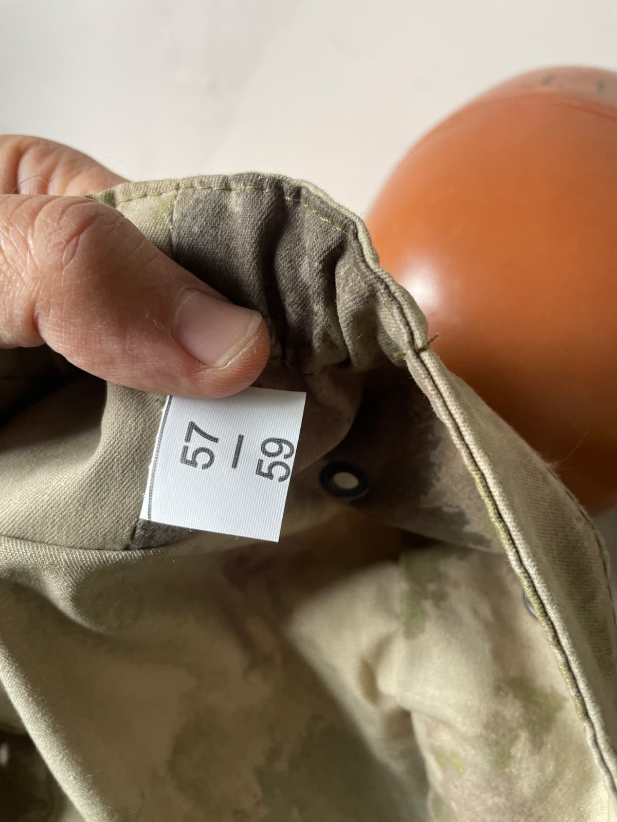 Rus Army officer summer  ATACS cap camo size 57-59 new thumbnail 5