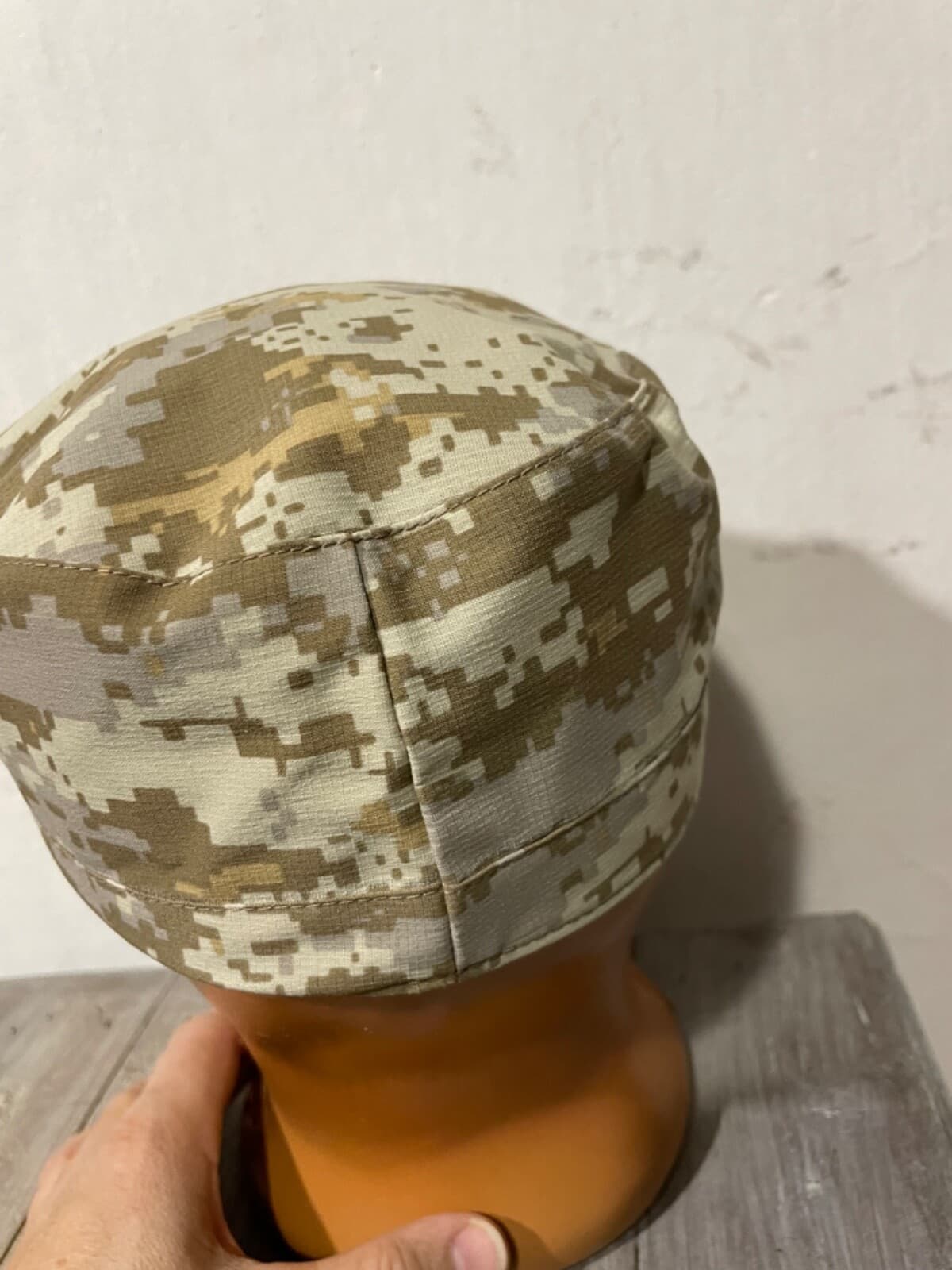 Original KSOR Patrol cap beige pixel rip-stop by BTK size 58-59 thumbnail 3