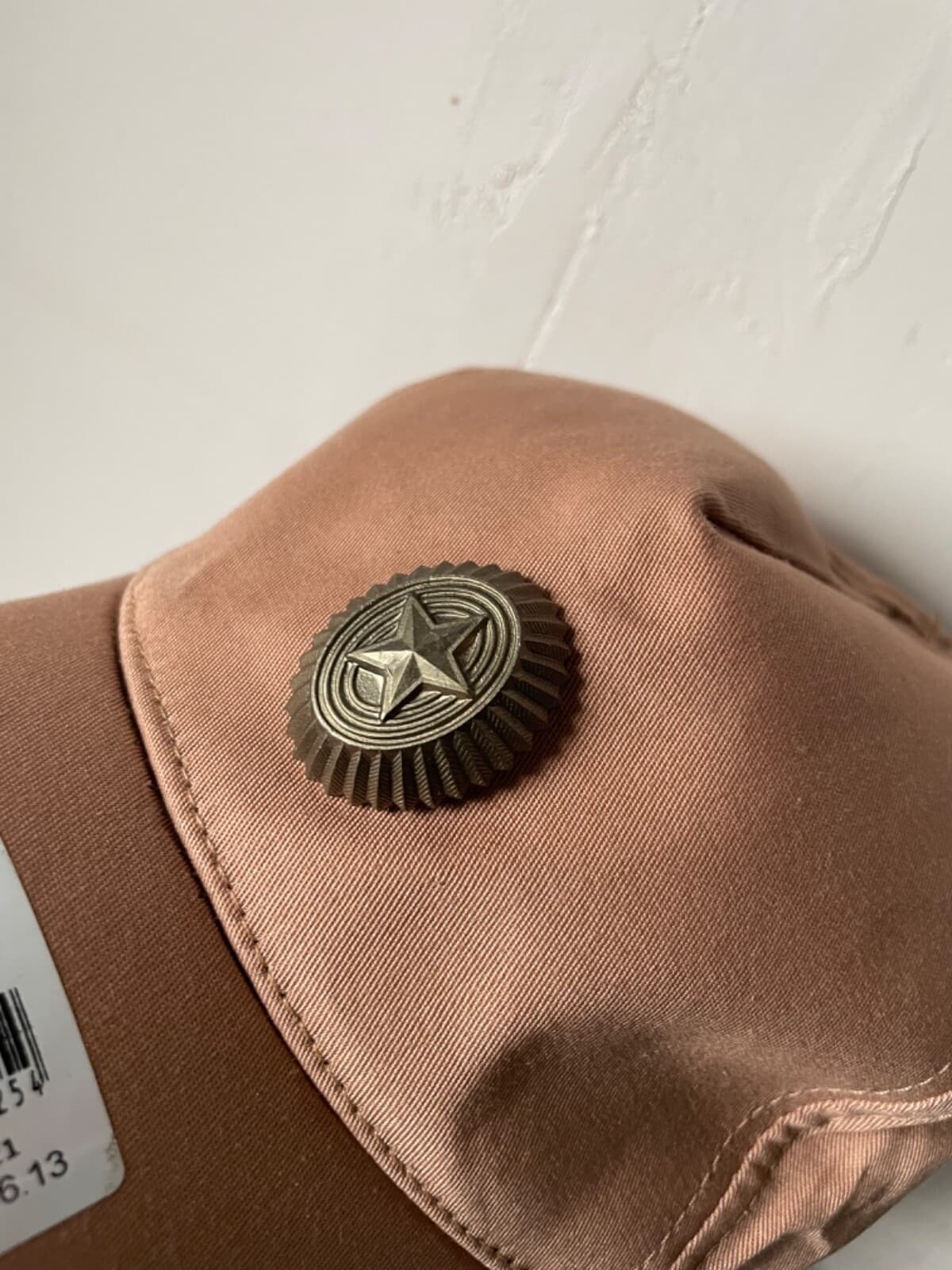 Rus Army summer cap desert tropic Syria campaign size 57-58 new metal badge thumbnail 3