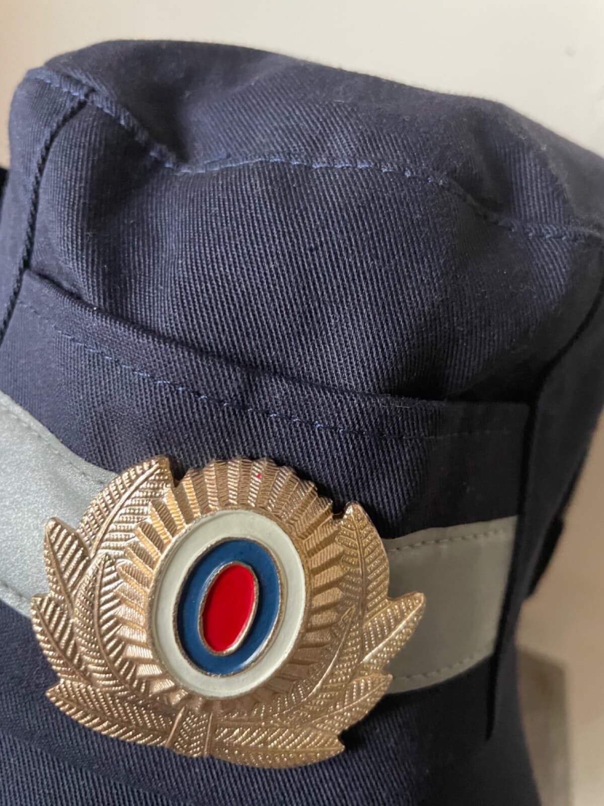Rus Army summer Dark blue patrol cap POLICE Original YEAR 2010 size 57 thumbnail 3