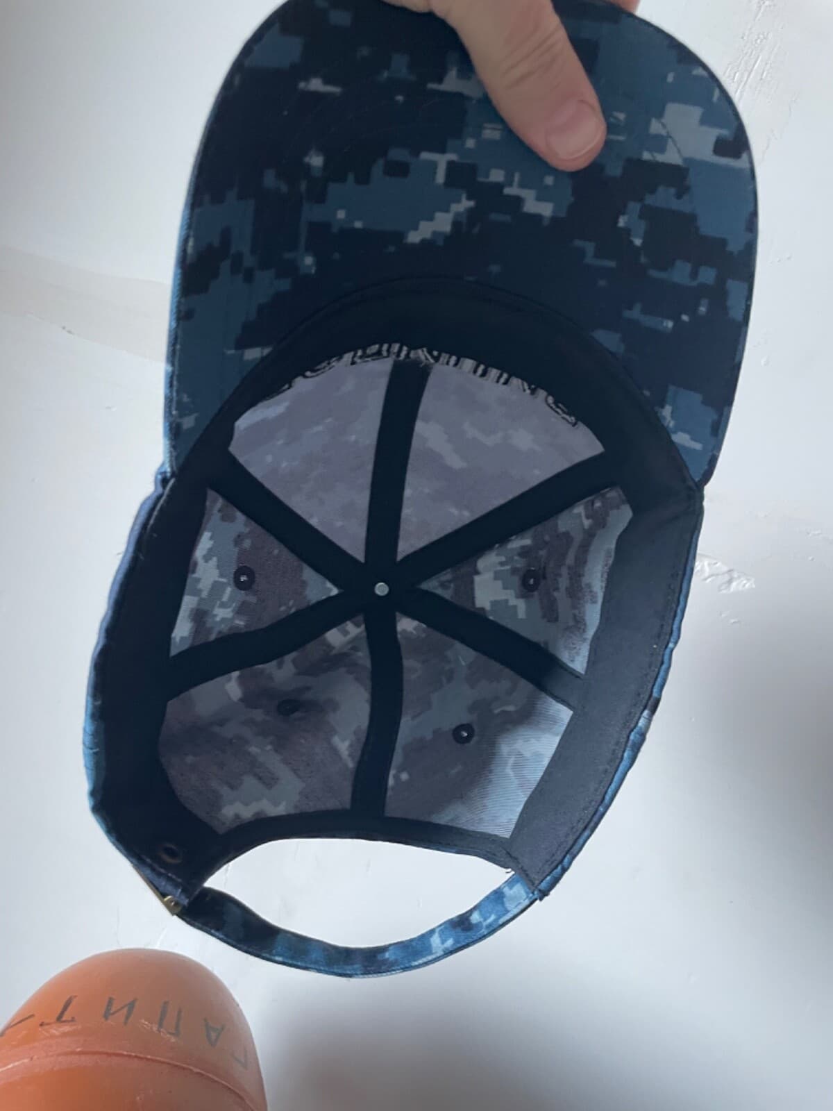 Rus Army summer PIXEL blue patrol cap POLICE Original YEAR 2019 size 58-60 thumbnail 5