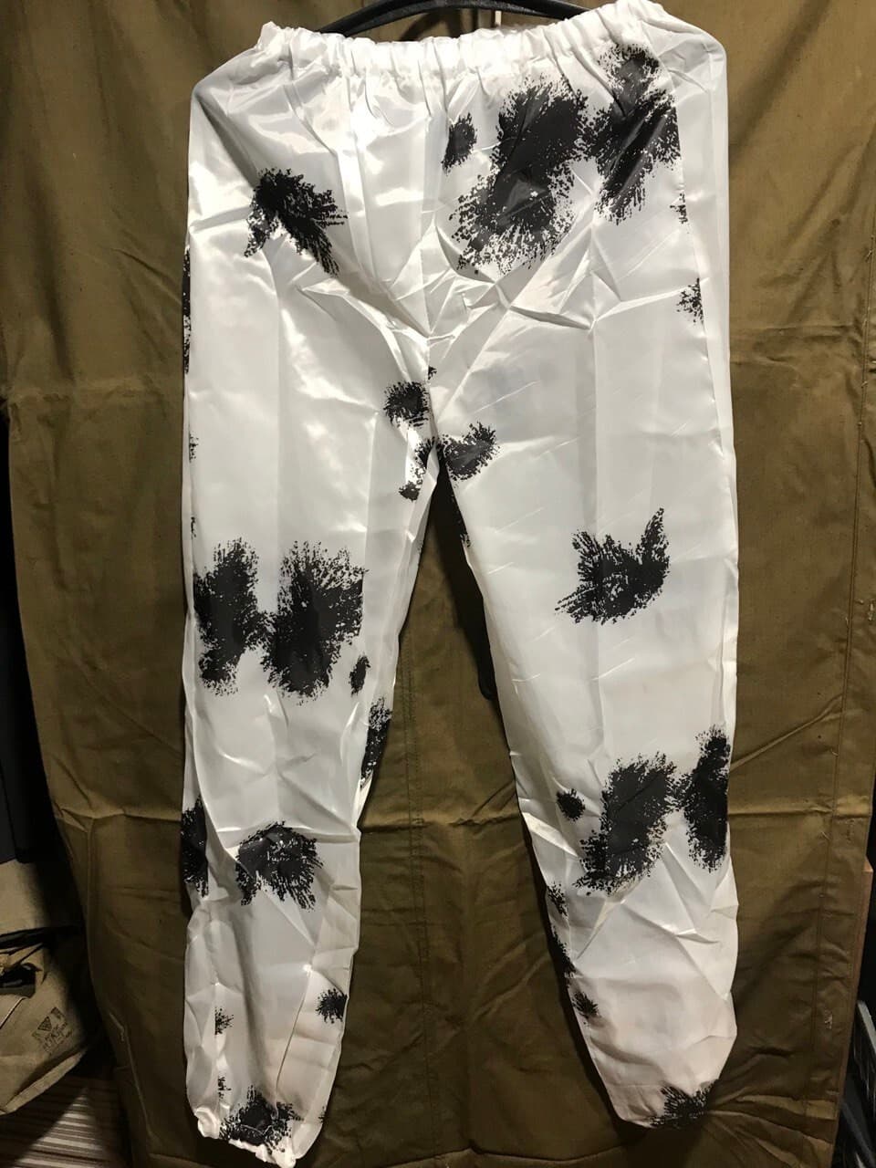 Rus Army winter camouflage oversuit Klyaksa jacket&pants nylon size 56-58 EU XXL thumbnail 6