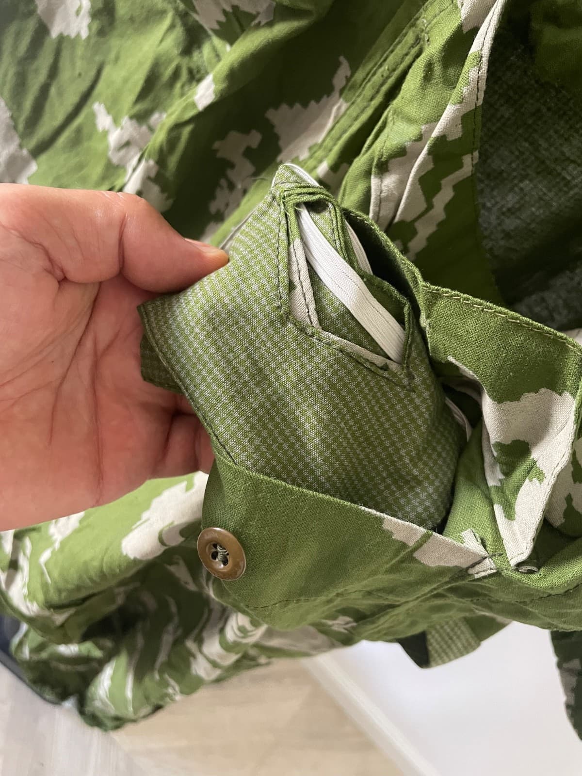 Summer jumpsuit coverall BEREZKA KLMK size 2 USSR Afghan war 1970-85 thumbnail 3