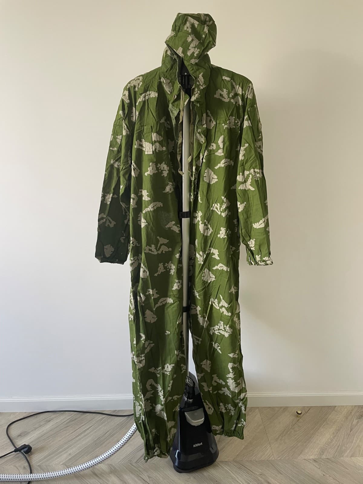 Summer jumpsuit coverall BEREZKA KLMK size 2 USSR Afghan war 1970-85 thumbnail 7