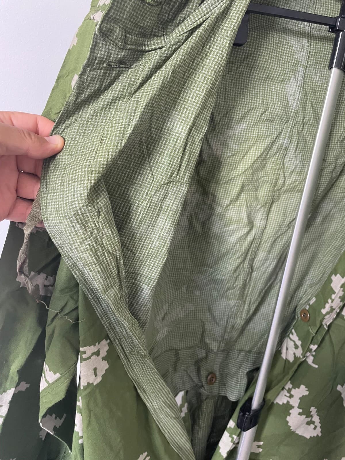 Summer jumpsuit coverall BEREZKA KLMK size 2 USSR Afghan war 1970-85 thumbnail 8