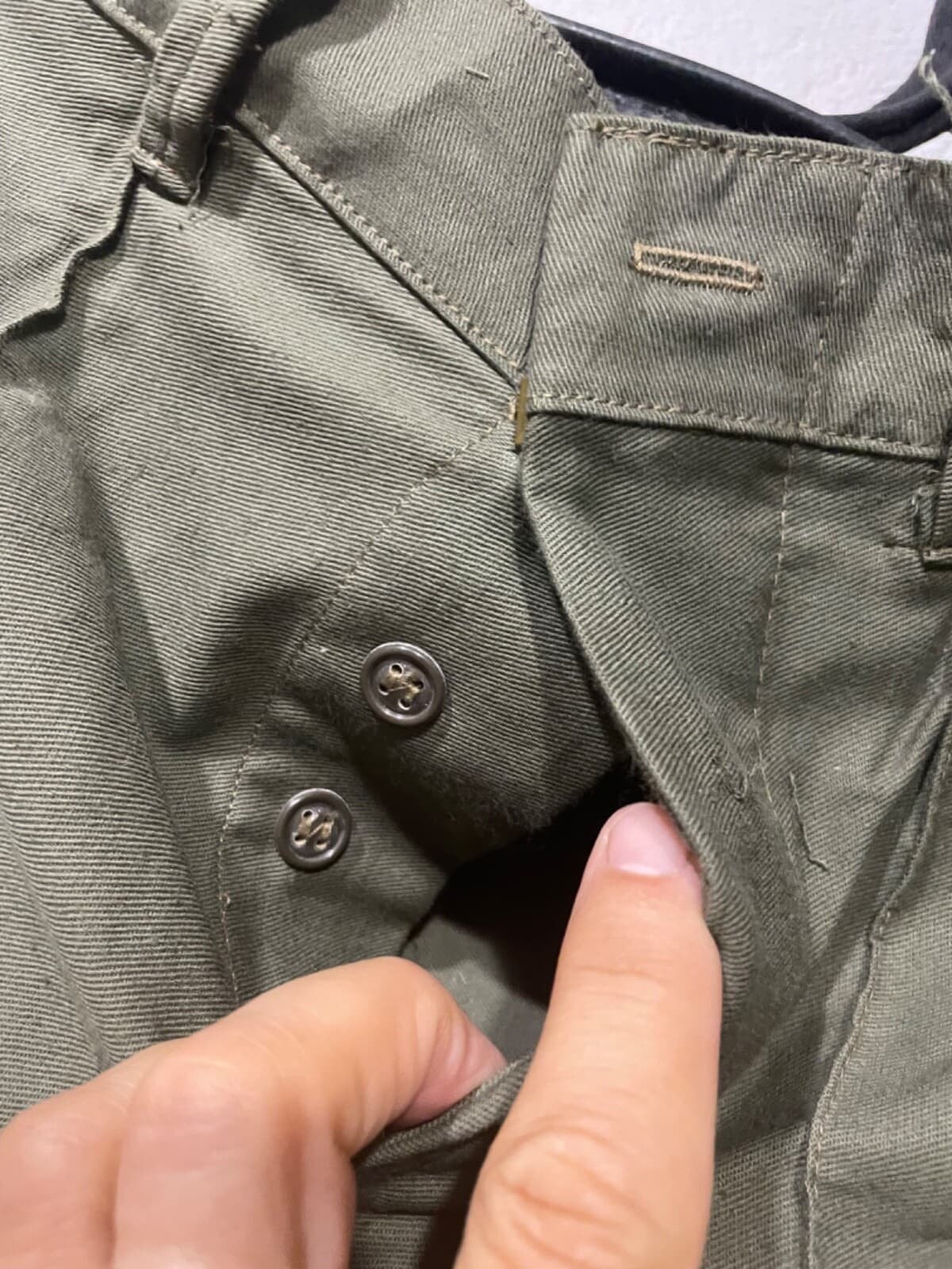 Jacket&pants OD olive drab USSR cotton fabric 50/3 year 1991 thumbnail 13