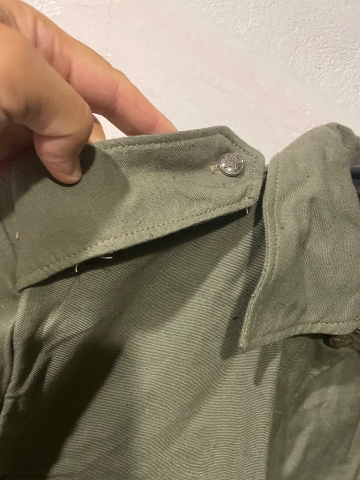 Jacket&pants OD olive drab USSR cotton fabric 50/3 year 1991 thumbnail 8