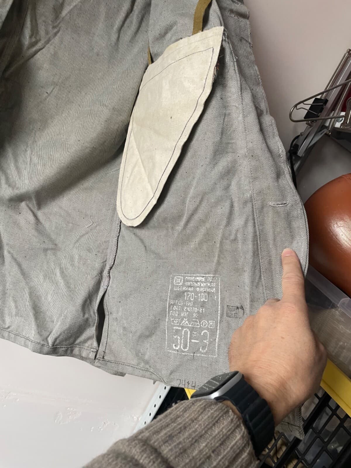 Tankman uniform jacket&pants GREY with patch Afghan war s. 50/3 thumbnail 5