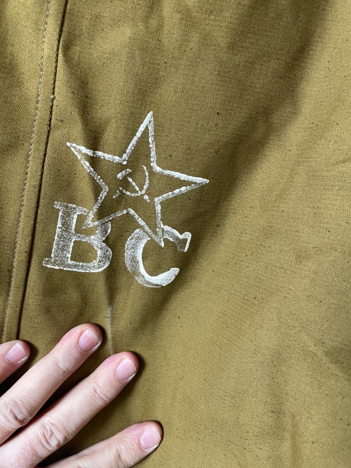 Tankman uniform jacket SAND color year 1989 USSR size 50/3 new thumbnail 11