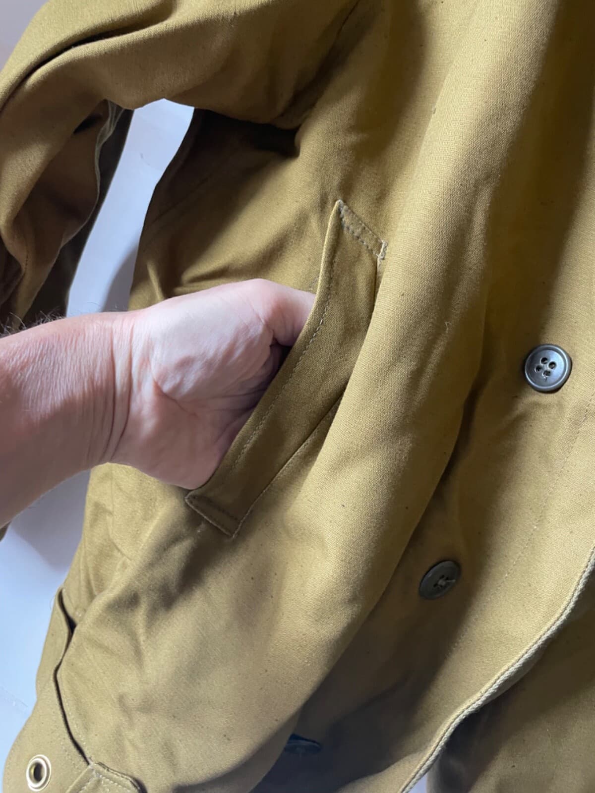 Tankman uniform jacket SAND color year 1989 USSR size 50/3 new thumbnail 3