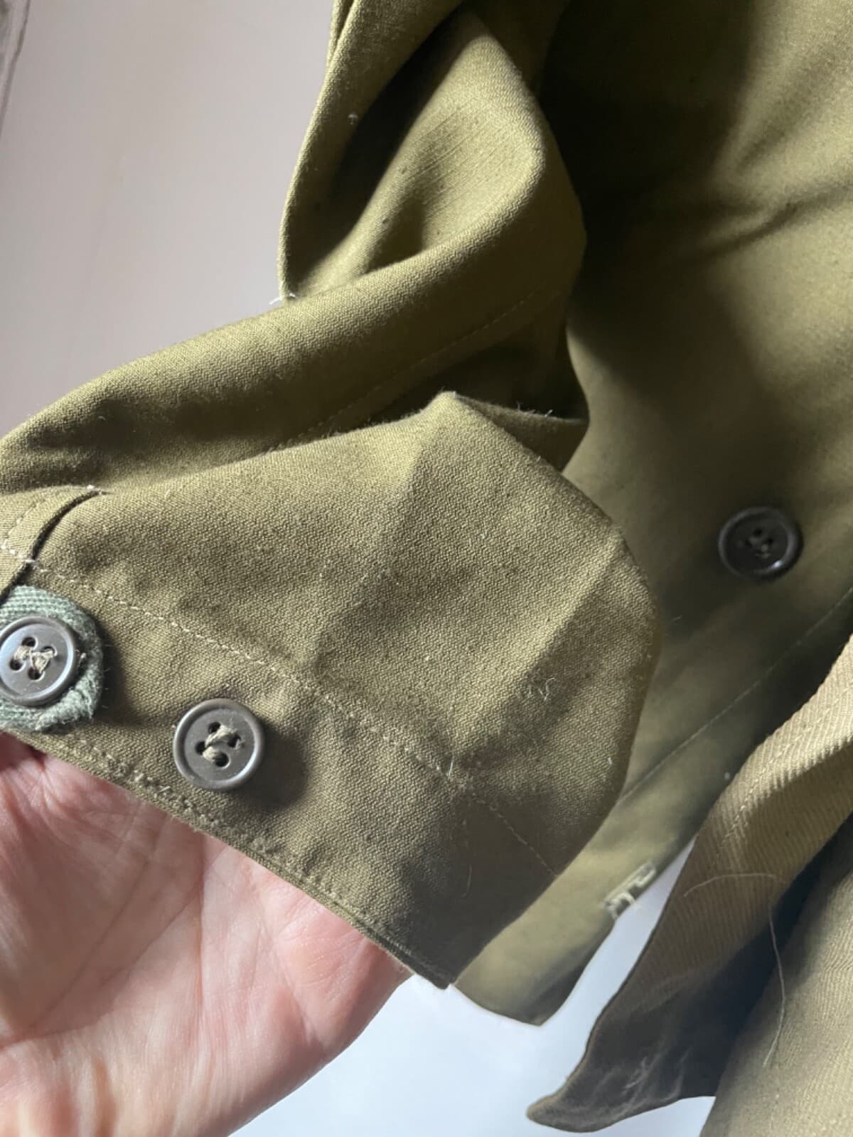 Tankman uniform jacket OLIVE color year 1989 USSR size 50/3 new thumbnail 6