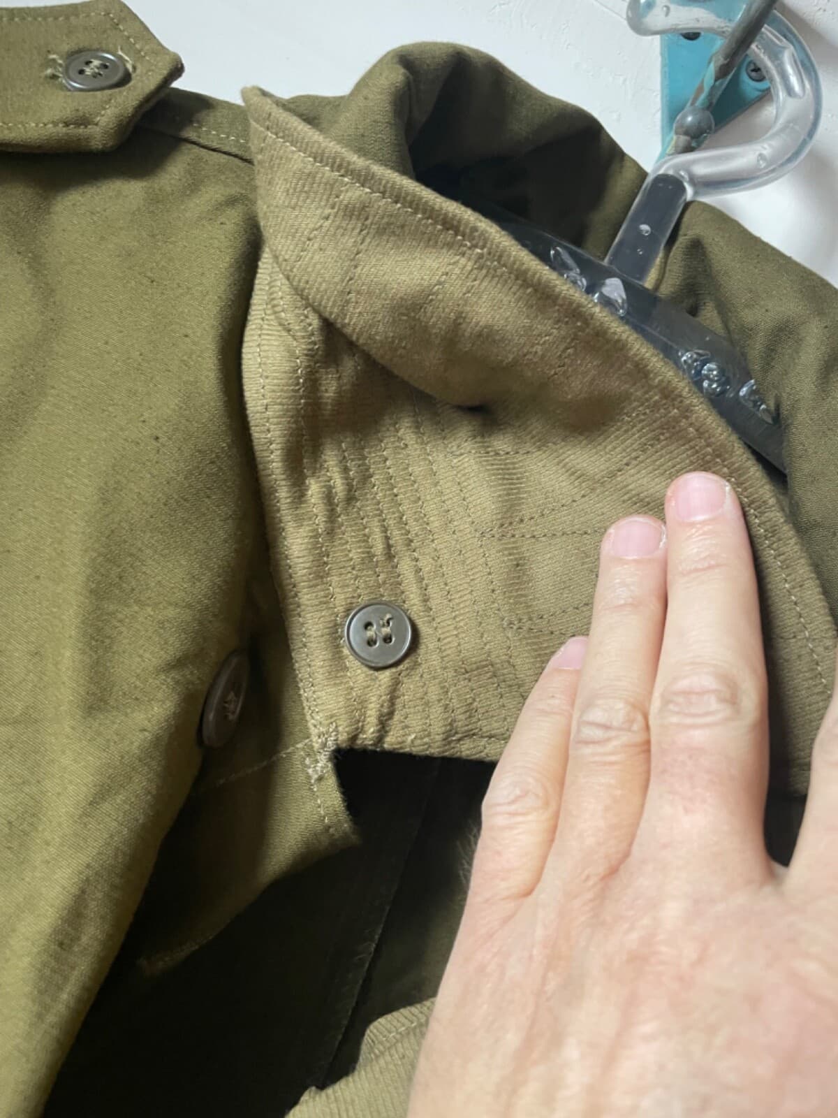Tankman uniform jacket OLIVE color year 1989 USSR size 50/3 new thumbnail 8