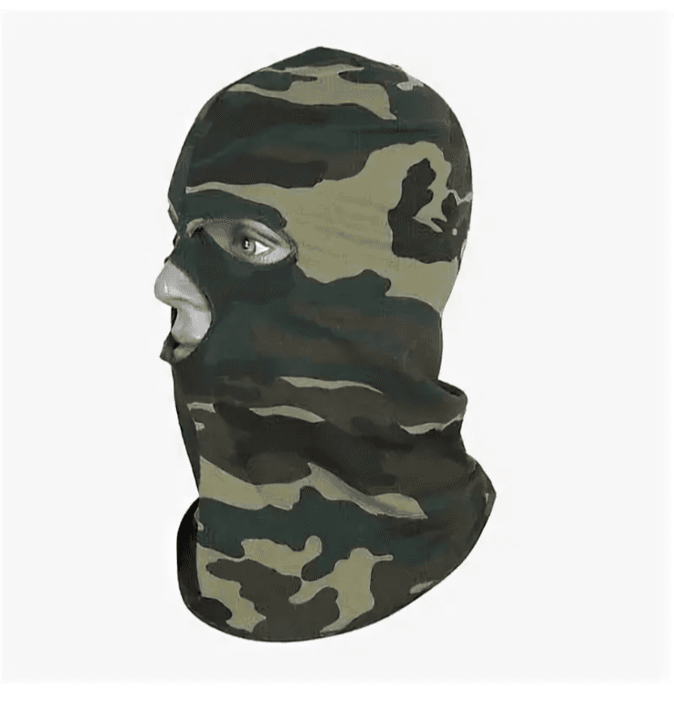 Rus Army summer BALACLAVA cotton fabric LES Woodland camo by SPLAV 2013 #000913