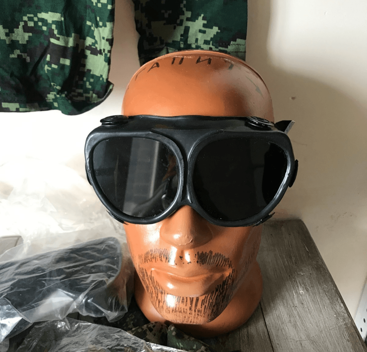 GRU protective eyeglasses USSR original vintage year 1980 new #4