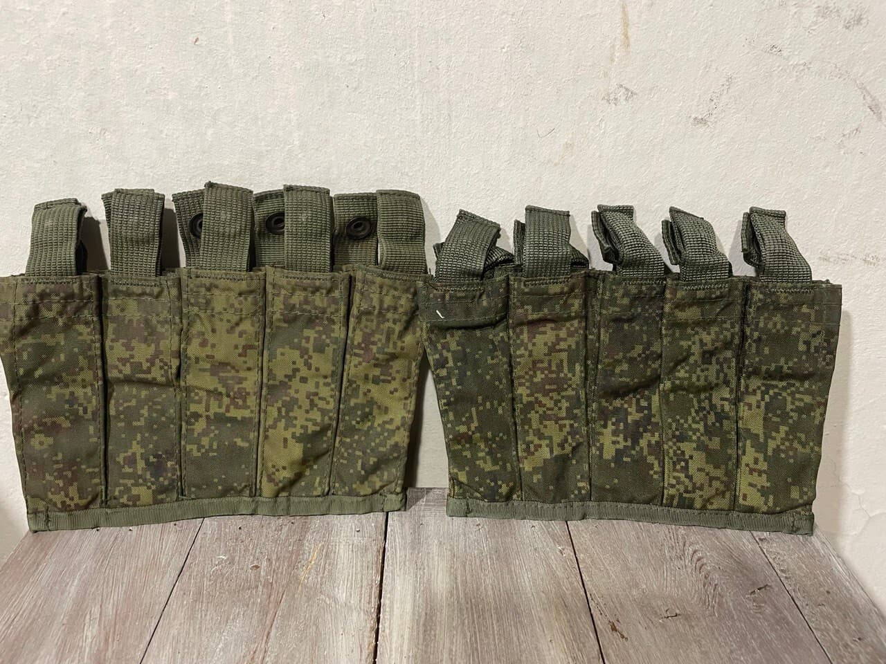 Lot x 2 VOG pouch for 5 EMR pixel digi flora Left and Right thumbnail 2