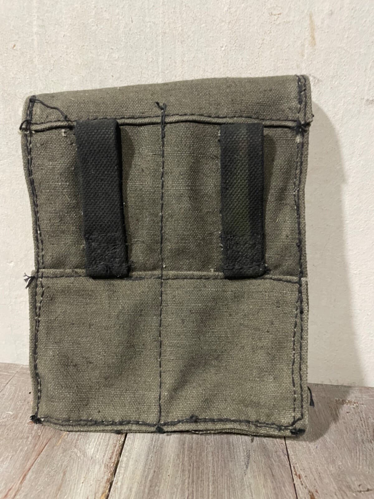 Russian Army pouch 3 mags/30 tarpaulin BLACK NAVAL Marine corps USSR new RARE thumbnail 9