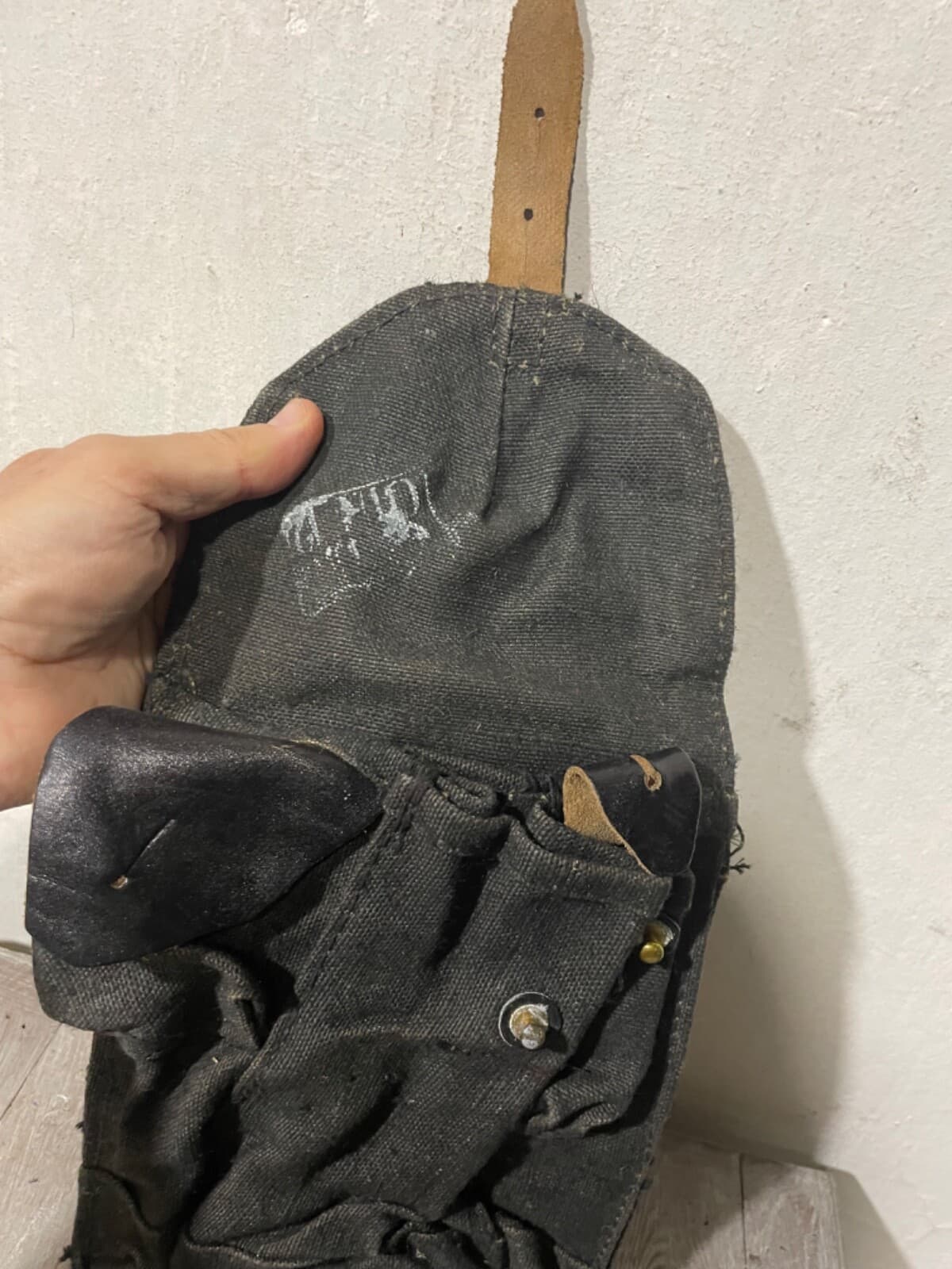 Russian Army pouch 3 mags/30 tarpaulin BLACK NAVAL Marine corps USSR new RARE thumbnail 8