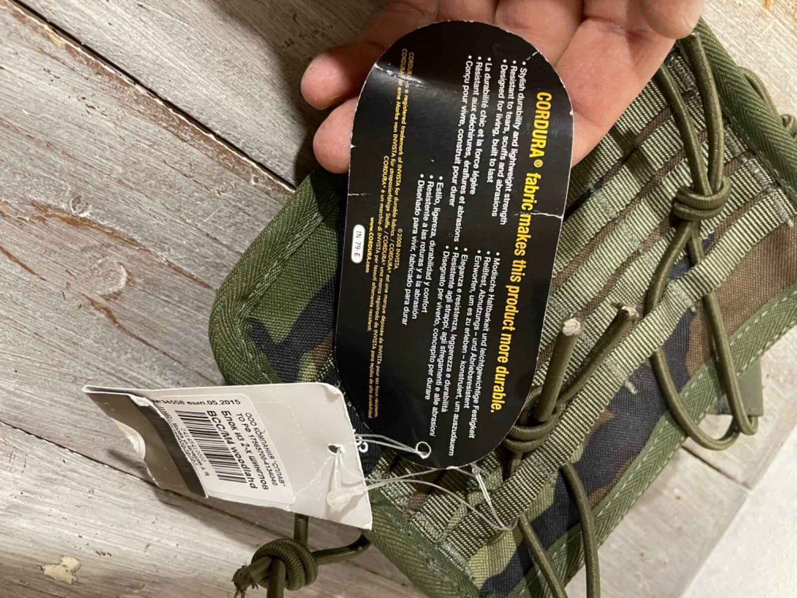 Lot x 2 Russian Army VSS Vintorez/M4 Fast Release Mag Pouch WOODLAND Splav thumbnail 5