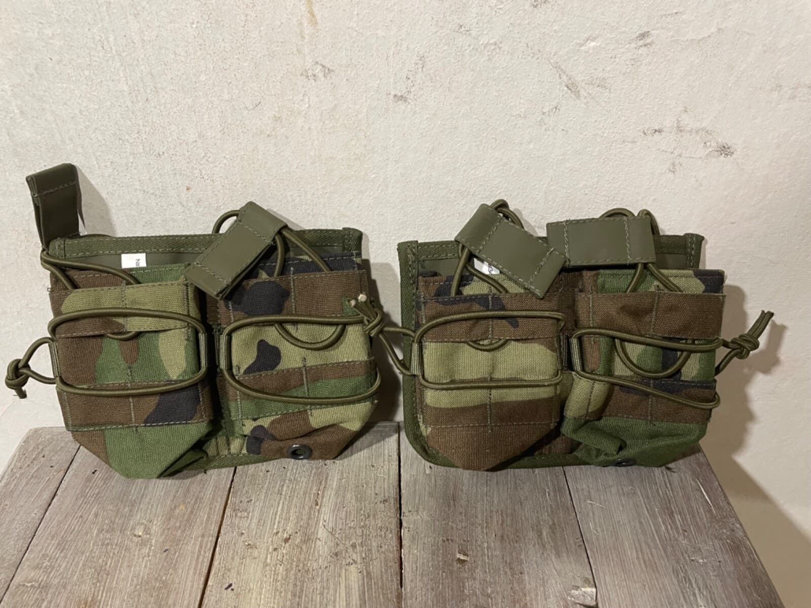 Lot x 2 Russian Army VSS Vintorez/M4 Fast Release Mag Pouch WOODLAND Splav thumbnail 9