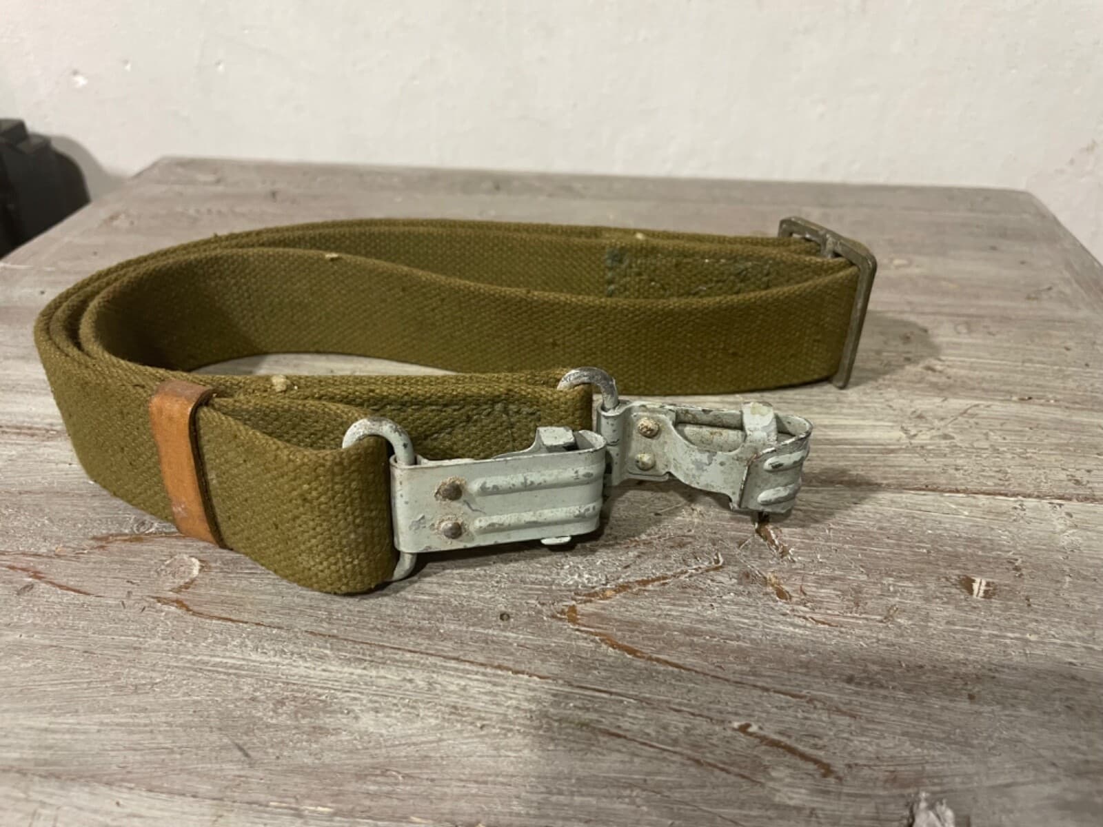 Russian Army carrying sling 2 hook OLIVE USSR 1970-s new 001216