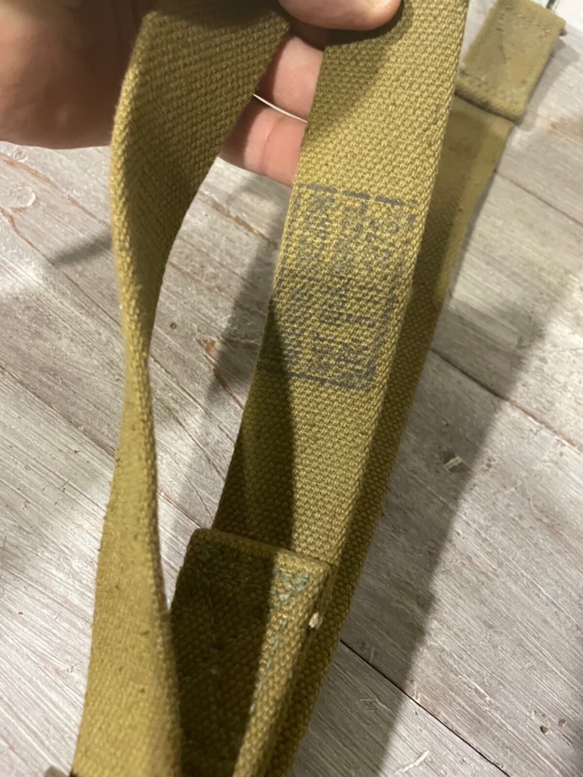 Carrying sling 2 hook OLIVE USSR 1970-s new thumbnail 3