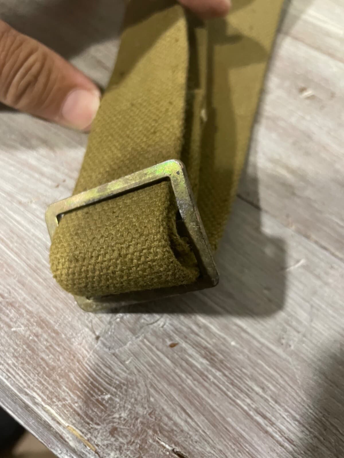 Carrying sling 2 hook OLIVE USSR 1970-s new thumbnail 4