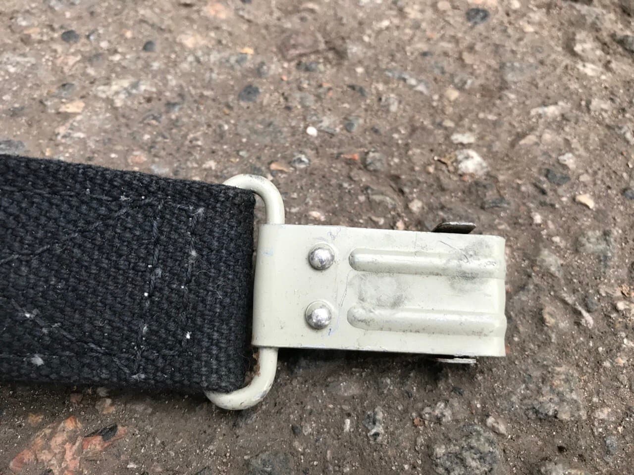 Carrying sling 2 hook BLACK NAVAL Marine corps USSR 1970-s thumbnail 3