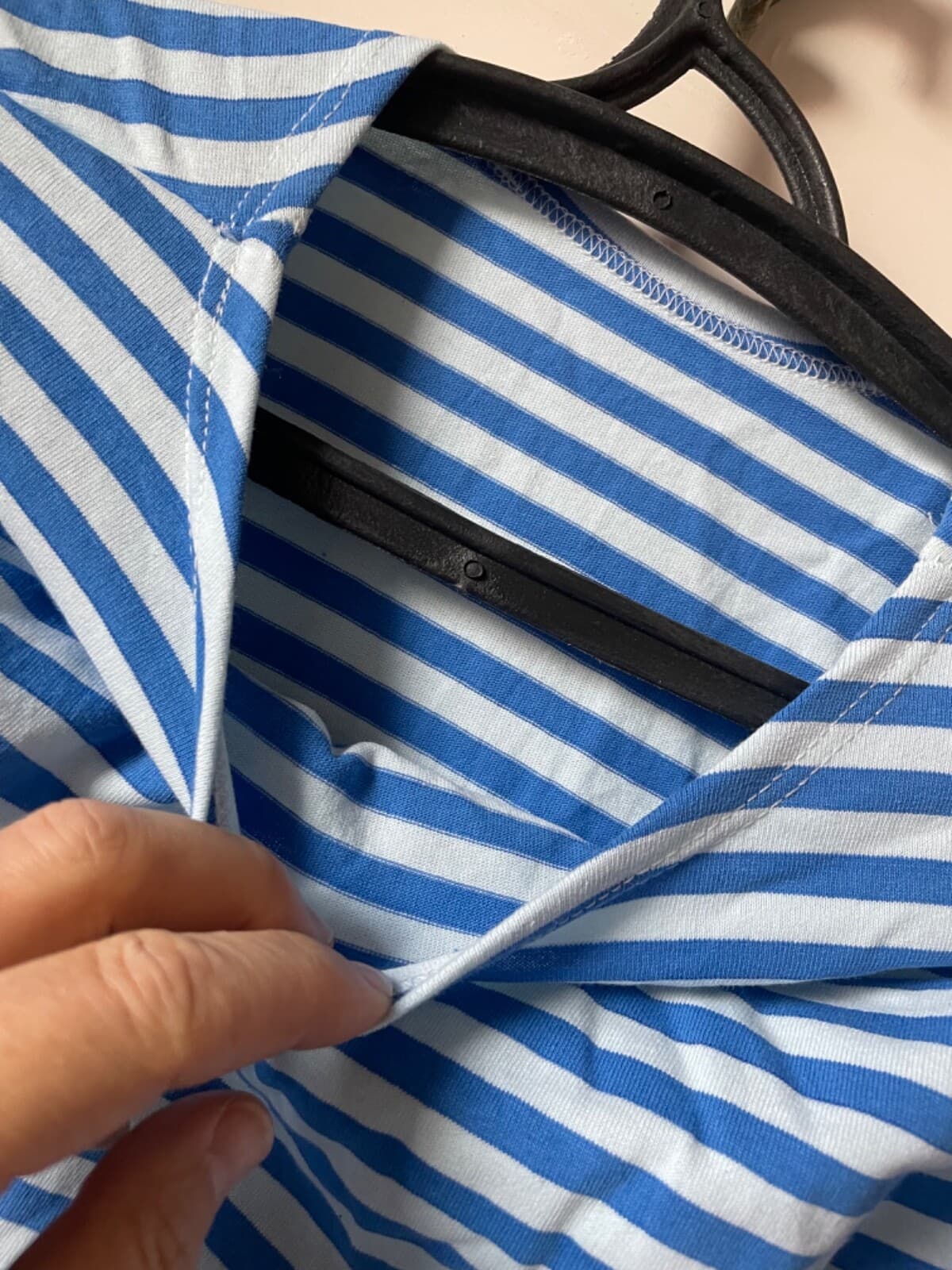 Rus Army VDV Blue striped Shirt TELNYASHKA size 50 EU MED new ORIGINAL by BTK thumbnail 6
