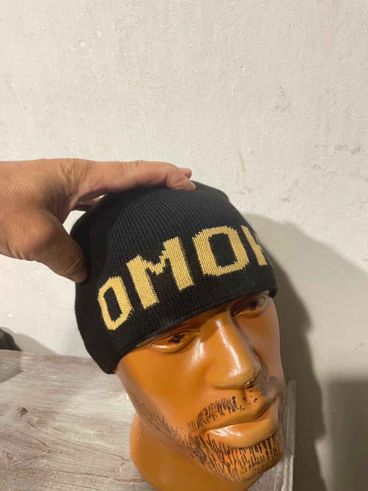 OMON black wool hat Police special forces, FLEECE, size 57-58 thumbnail 5