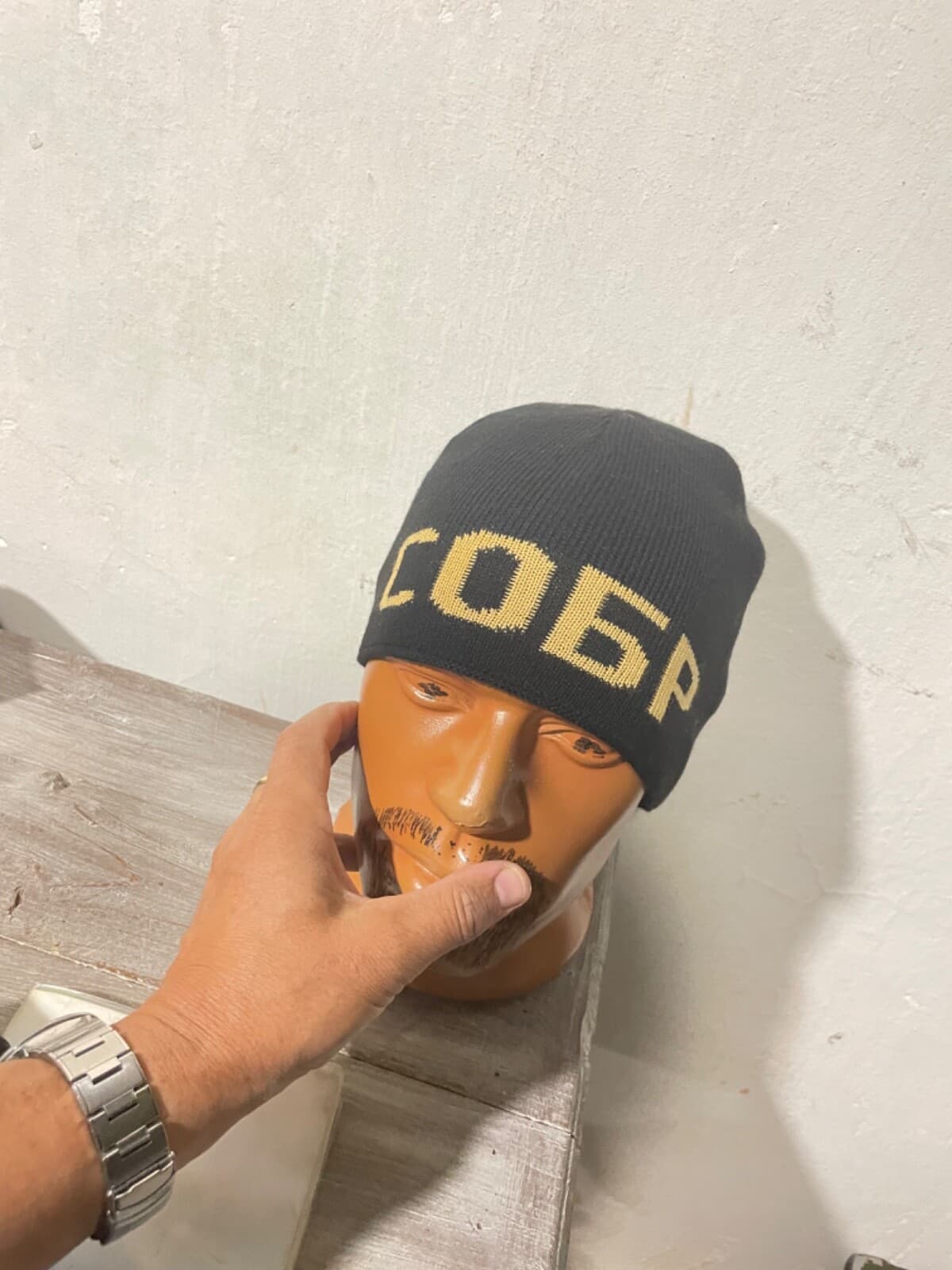 OMON black wool hat Police special forces, FLEECE, size 57-58 thumbnail 8