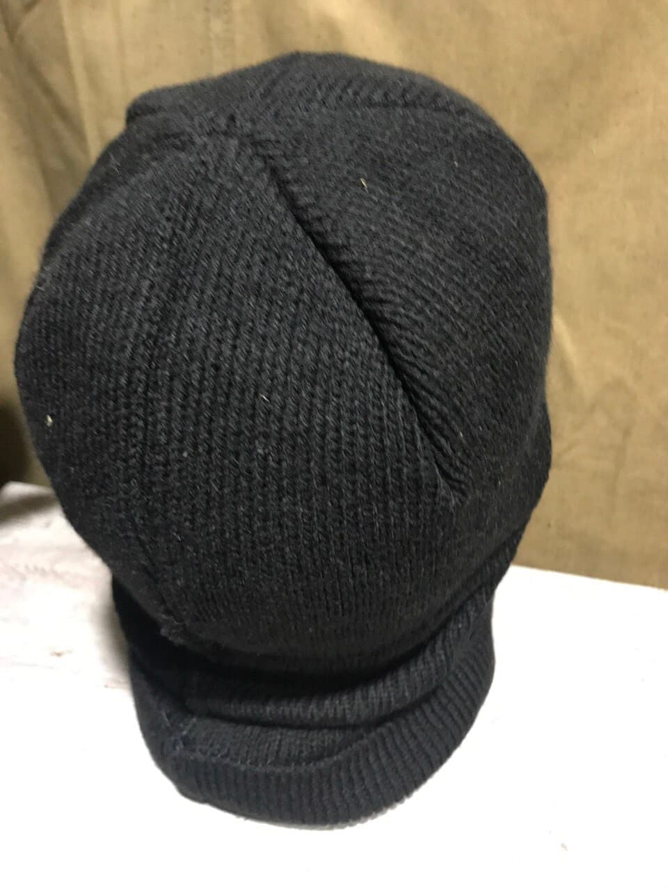 Winter BALACLAVA/hat wool/poly BLACK thumbnail 4