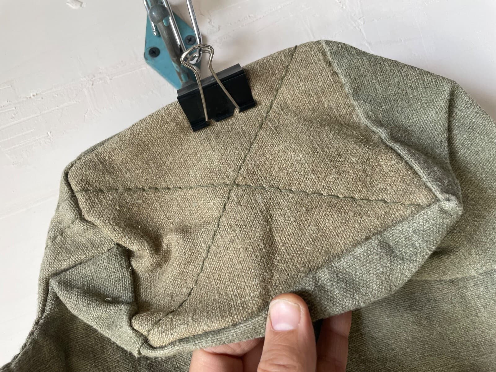 Tactical pk Bag canvas tan Afghan war USSR 1980-s VNTG length 115 cm thumbnail 2