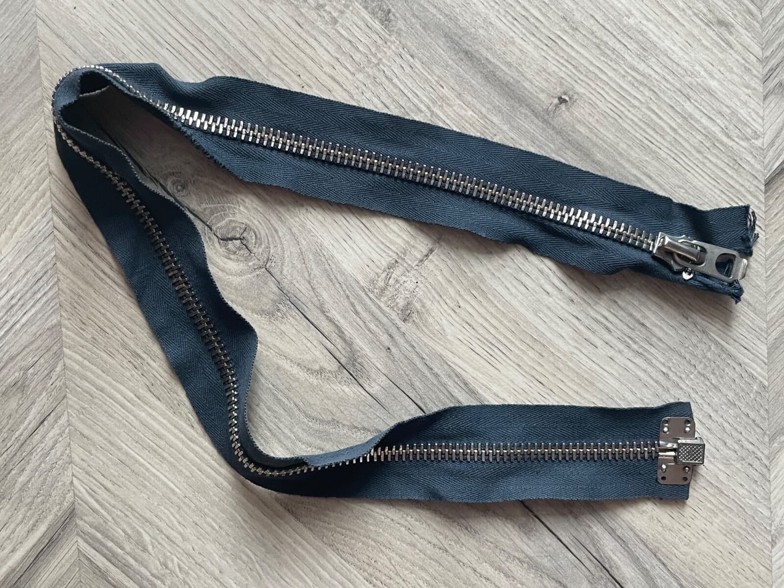 Original Rus Army zipper lock MOLNIA 72 cm for PILOT VVS Jacket USSR 1980-s new