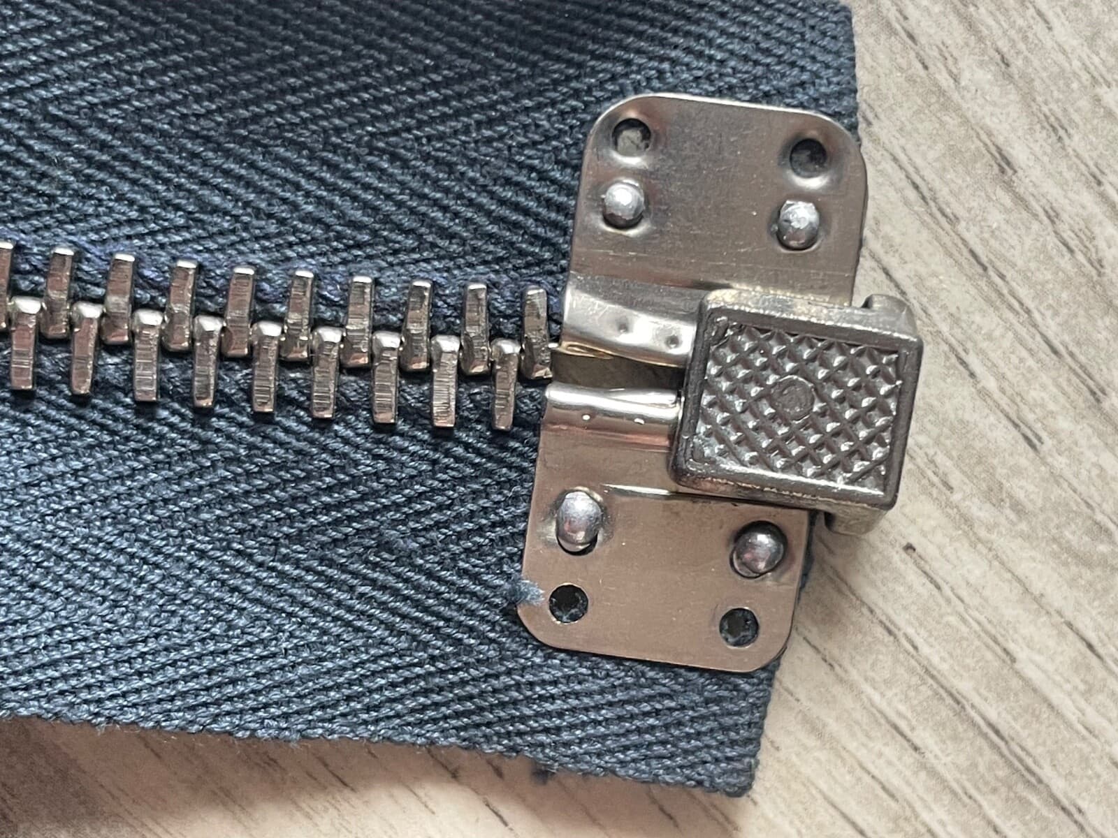 Original Rus Army zipper lock MOLNIA 72 cm for PILOT VVS Jacket USSR 1980-s new thumbnail 3