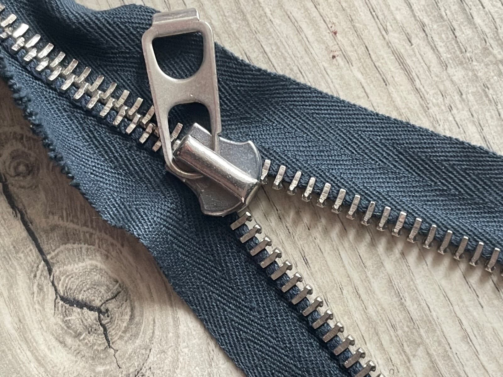 Original Rus Army zipper lock MOLNIA 72 cm for PILOT VVS Jacket USSR 1980-s new thumbnail 4
