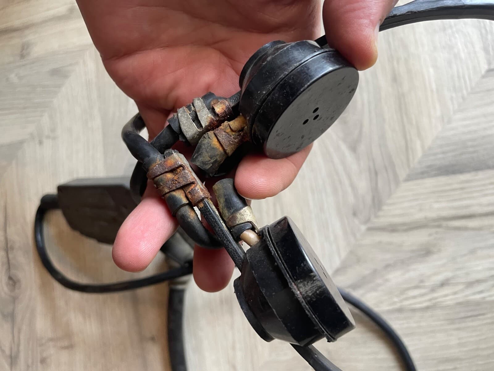 Russian Army HEADSET USSR 1970-s T-1 thumbnail 2