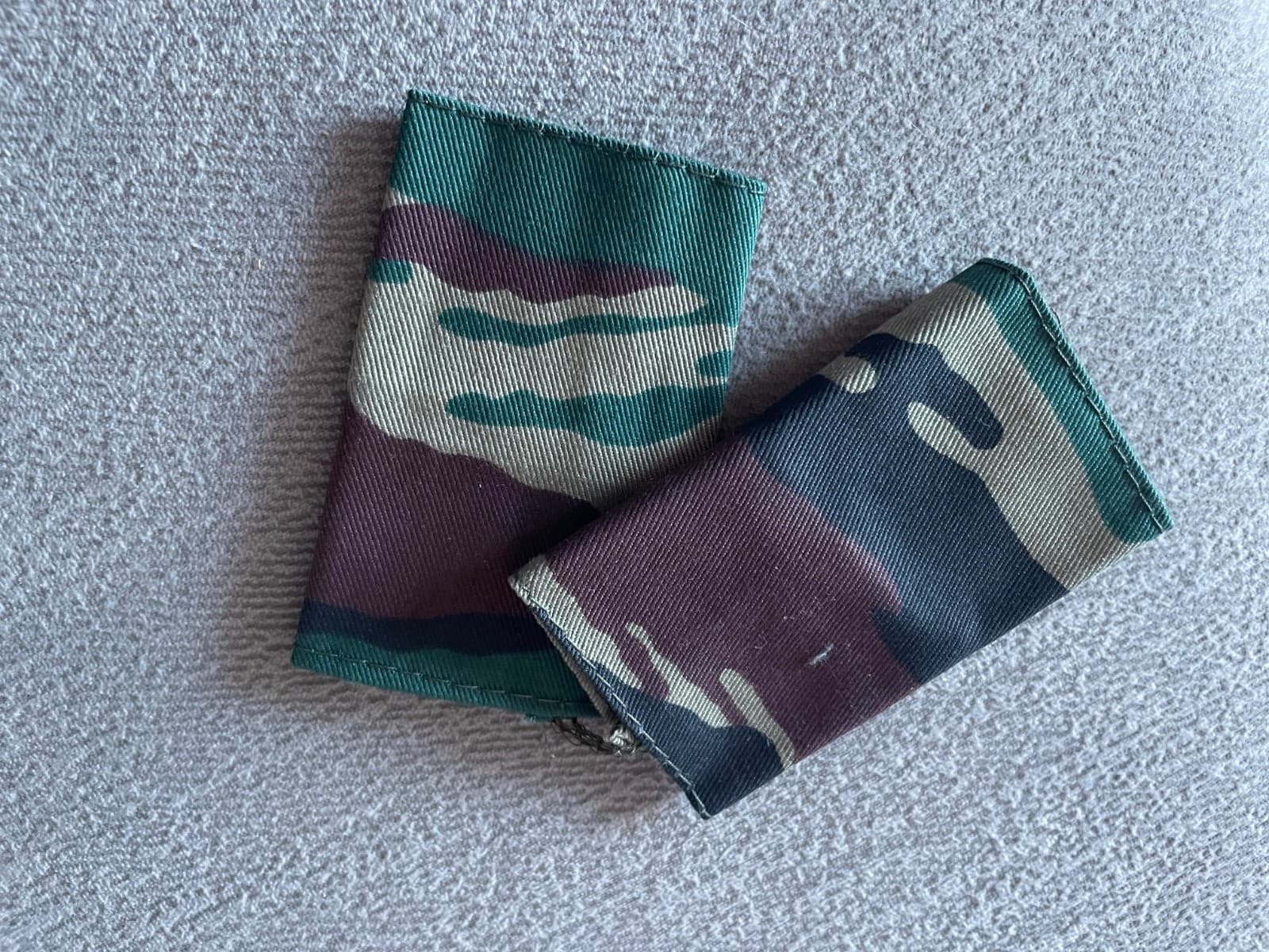 2PCS Rus Army shoulder straps OMON officers  Kamysh green thumbnail 2