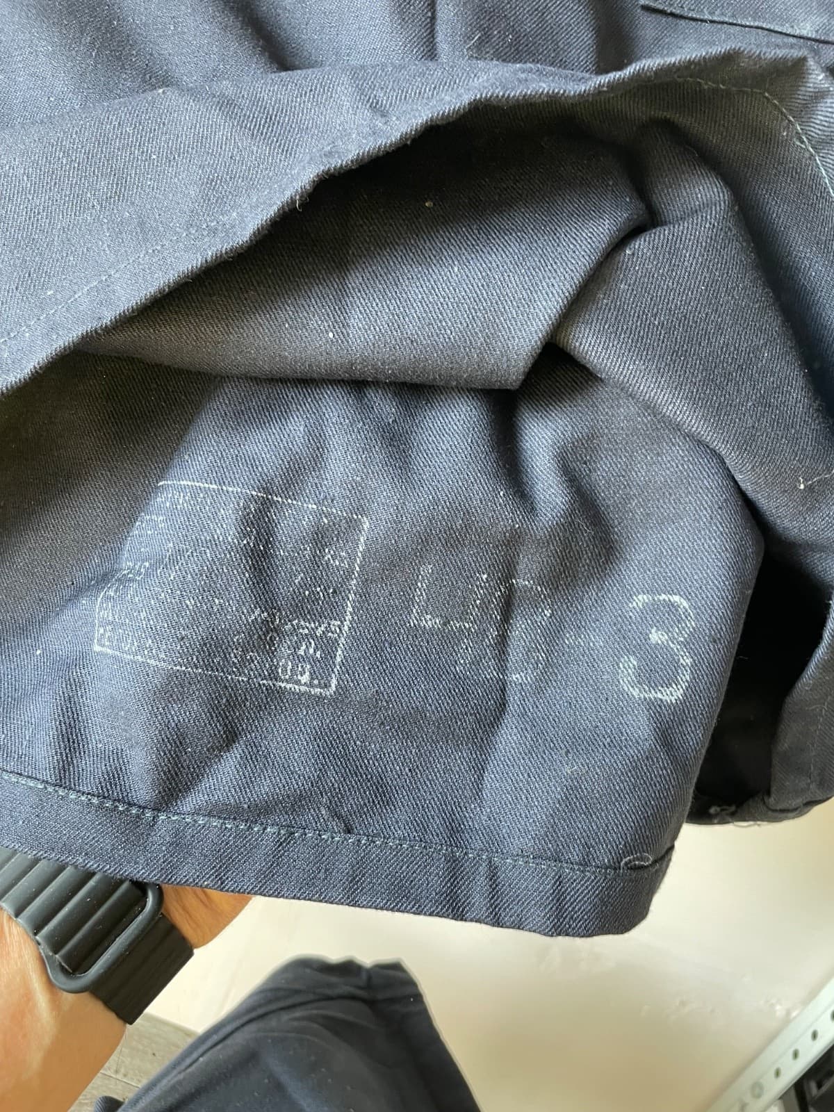 Russian PRISON UNIFORM robe BLUE jacket&pants size 48/3 thumbnail 4