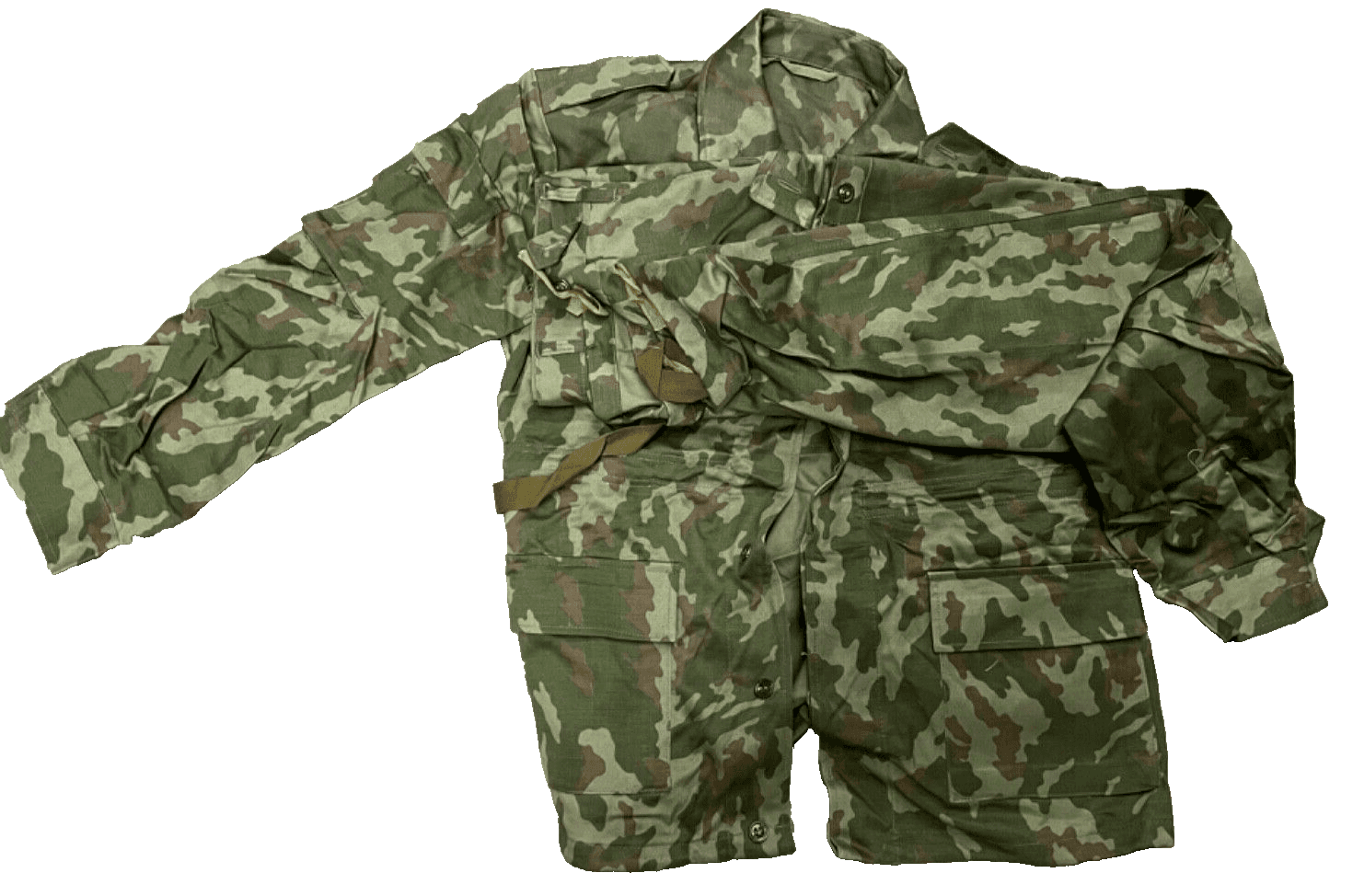 Rus Army bdu jacket&pants FLORA VSR-93 Afghanka type Chechen war 48/3 year 1994