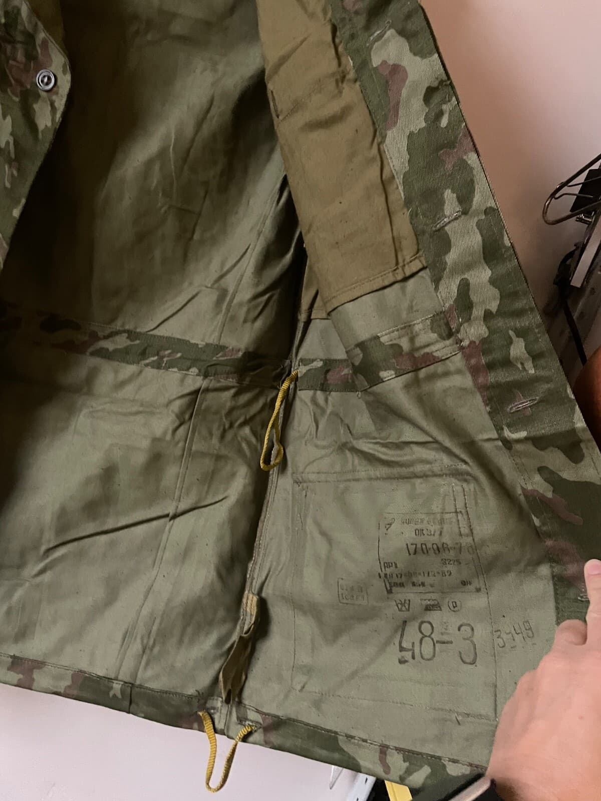 Rus Army bdu jacket&pants FLORA VSR-93 Afghanka type Chechen war 48/3 year 1994 thumbnail 17