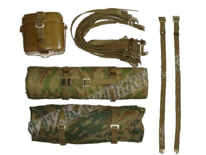Rus Army PAIR 2 pcs carrying slings mustard color USSR 1970-s new 58 sm length thumbnail 6