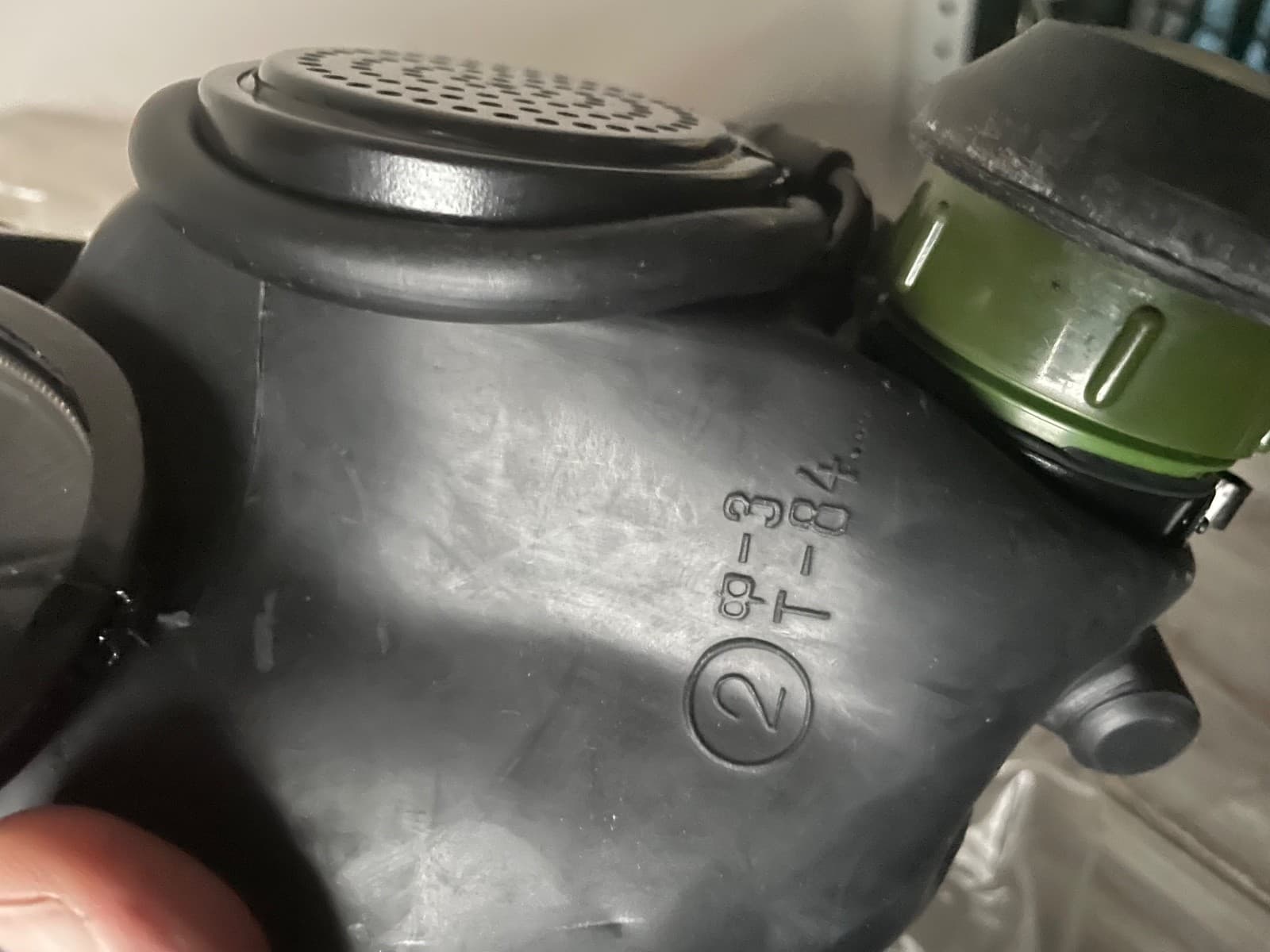 Rus Army Gas mask 1980 VNTG item thumbnail 5