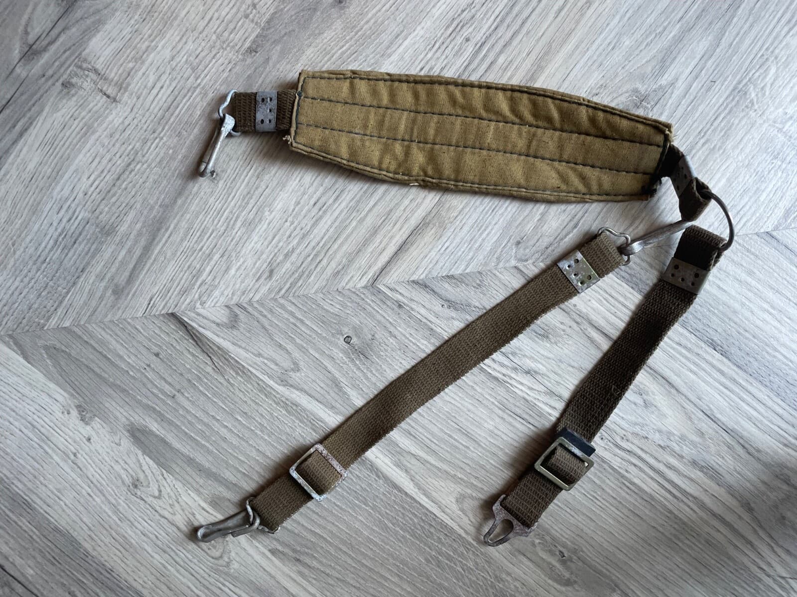 Russian Army carrying slings belts for mil radio station USSR 1980-s