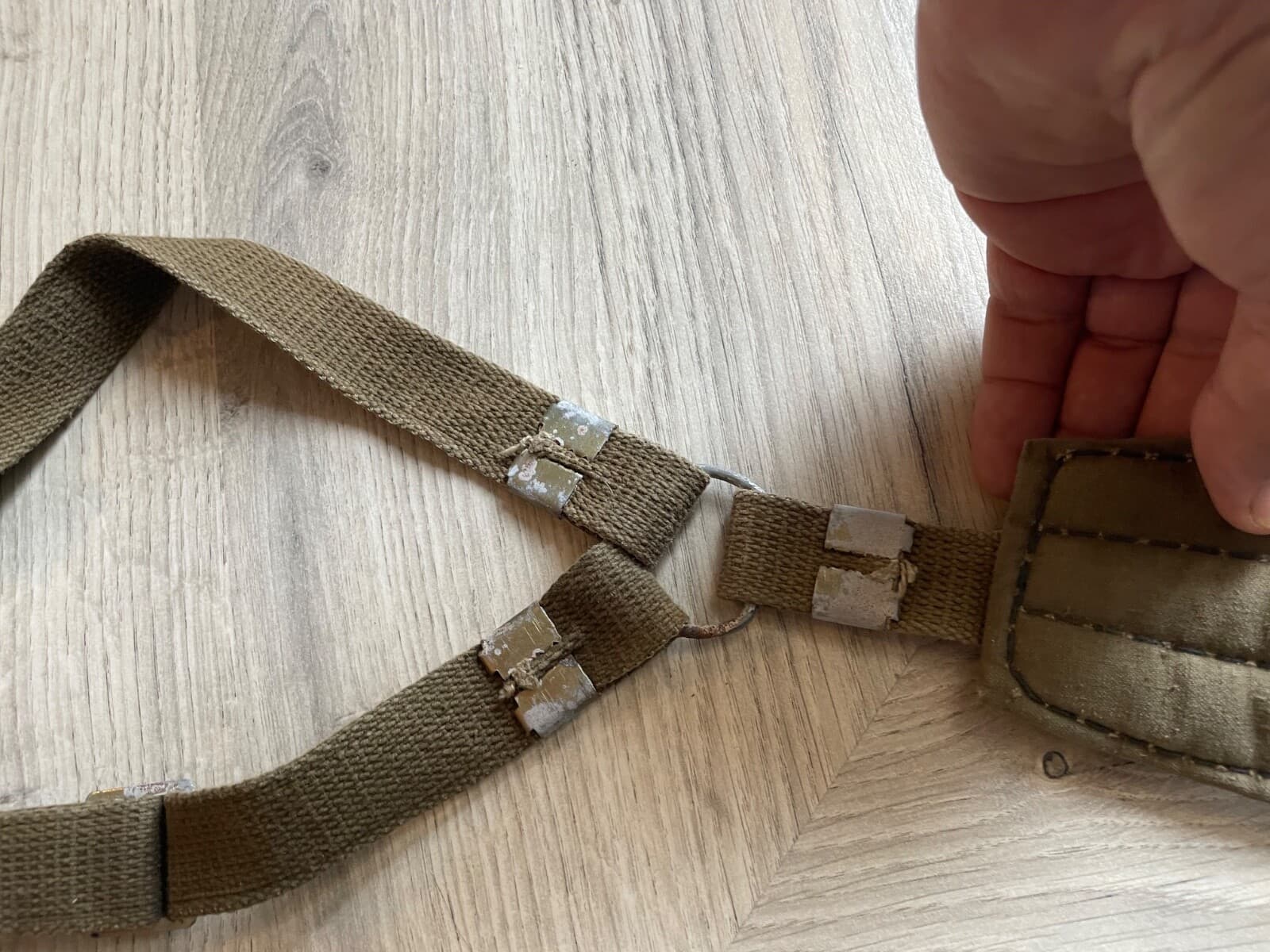 Russian Army carrying slings belts for mil radio station USSR 1980-s thumbnail 10